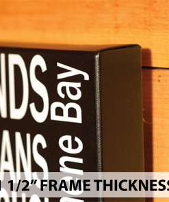1 ½ Frame Thickness