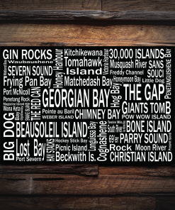 Canvas Print | Georgian Bay Destinations | Giants Tomb Trading Co - Georgian Bay