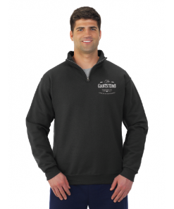Quarter Zip Sweatshirt | NuBlend Unisex | Black | Logo: The GTTC