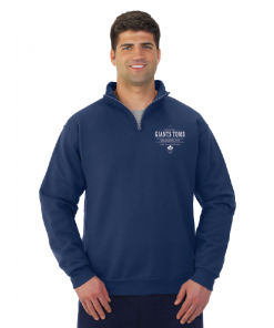 Quarter Zip Sweatshirt | NuBlend Unisex | Blue | Logo: The GTTC