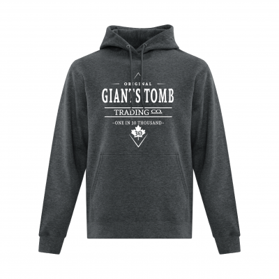 Women's Hoodie | Men's Hoodie | GTTC Active Blend - - DHGray - Front Original