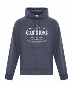 Hoodie | Unisex | Active Blend | Heather Navy | Logo: The G.T.T.C. - Front