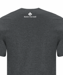 Men's T-Shirt | GTTC Active Blend | D_H_Gray Back Close