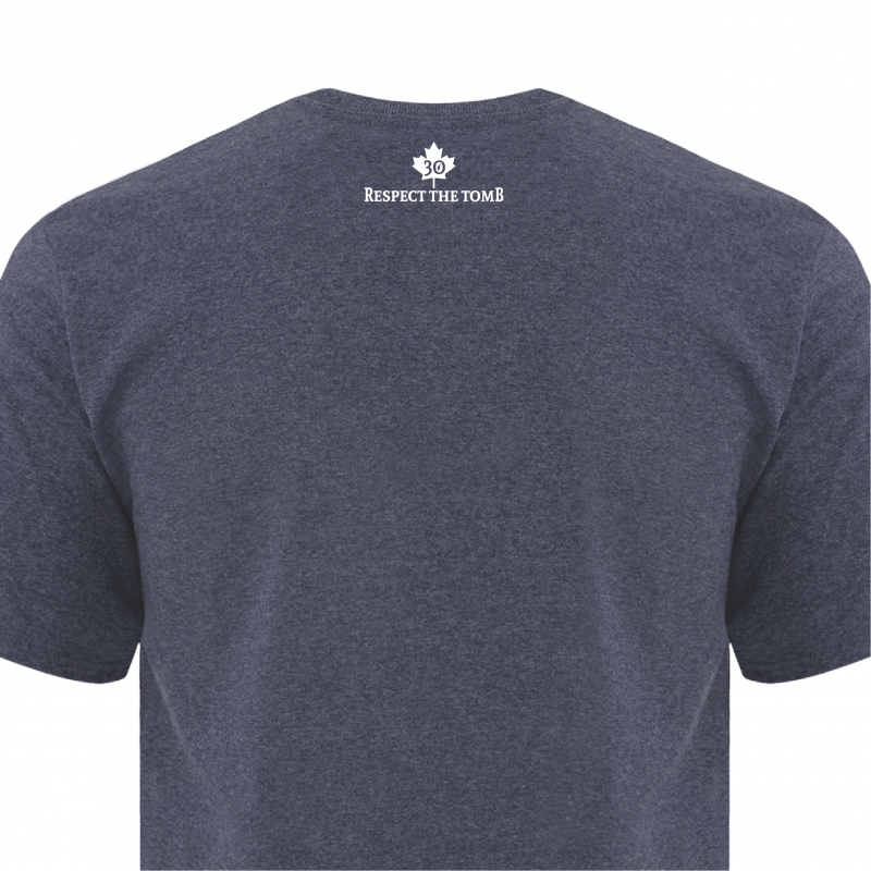 Men's T-Shirt | GTTC Active Blend | H_Navy Back_Close