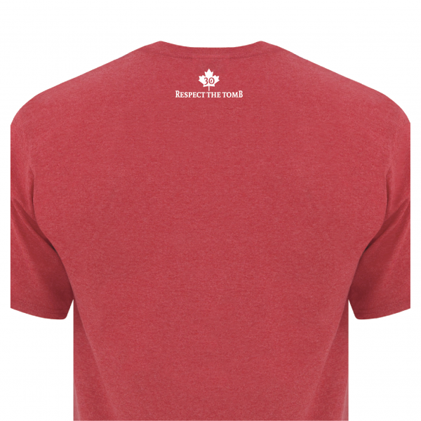 Men's T-Shirt | GTTC Active Blend | H_Red Back Close