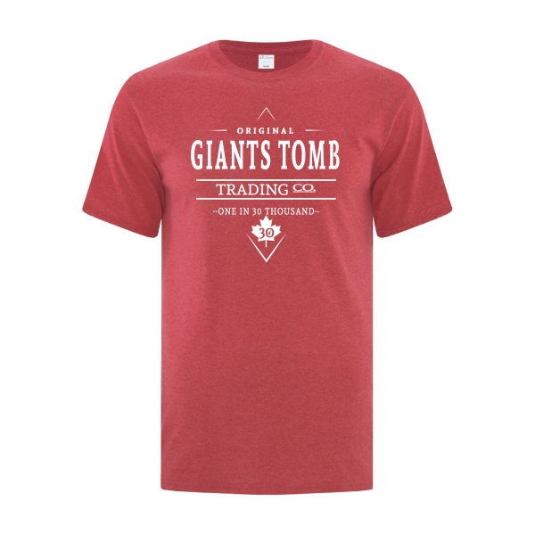 Men's T-Shirt | GTTC Active Blend | H_Red Front Original