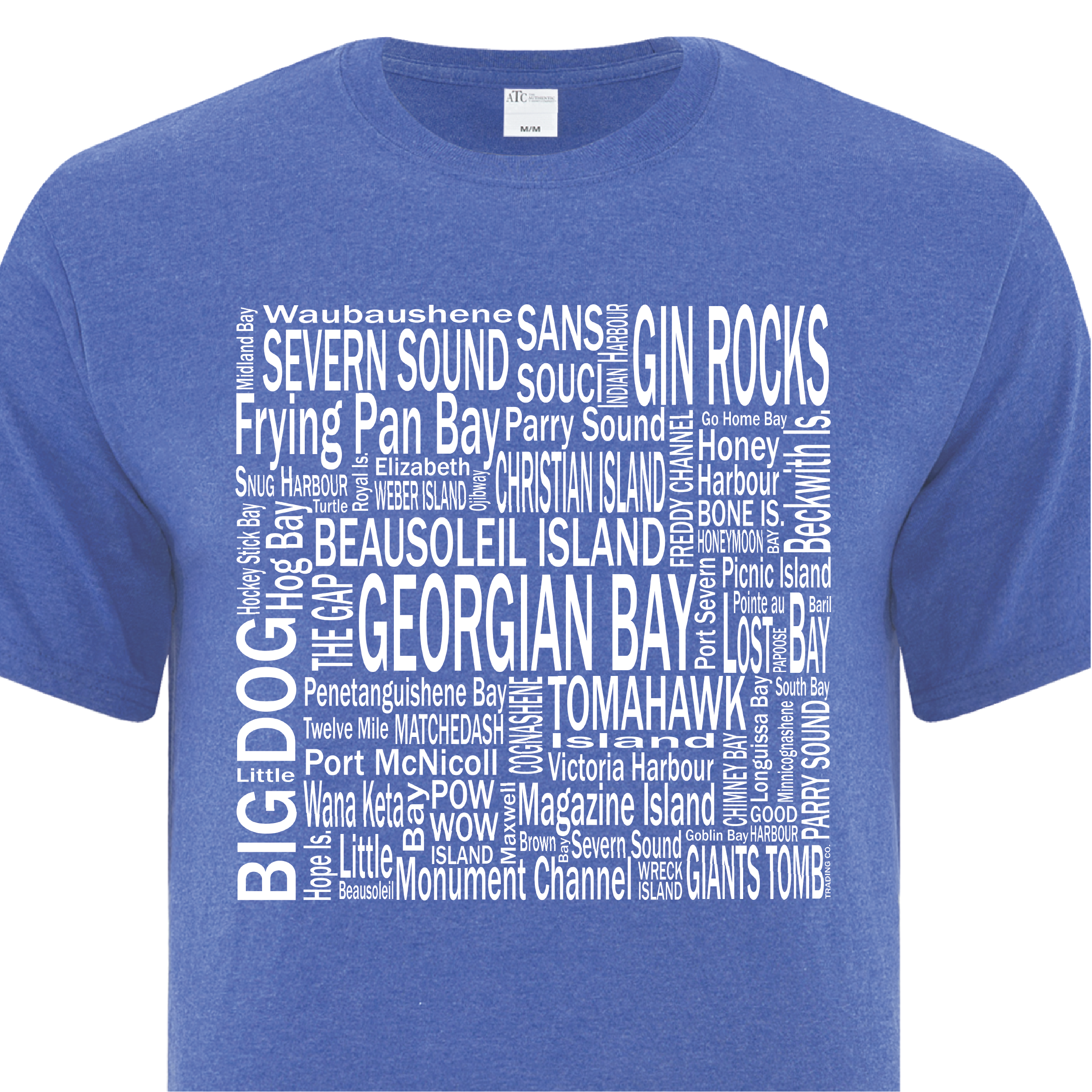 Mtr Champa Bay T-Shirt | Allegiant Goods Co. Heather True Royal / XL