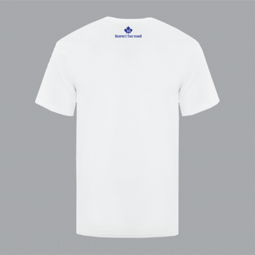GTTC Active Blend Men's T-Shirt White Destinations Back 2