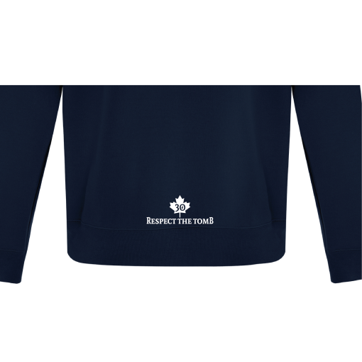 GTTC Active Blend Hooded Sweatshirt - Dark Navy - Closeup